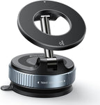 Lamicall Car Phone Holder - [70 LBS Strongest Suction] for Magsafe Car Mount, 360° Suction Cup Phone Mount Dashboard Windshield Vacuum Magnetic Phone Holder for Car fit iPhone 17/16Pro Max Mothers Day