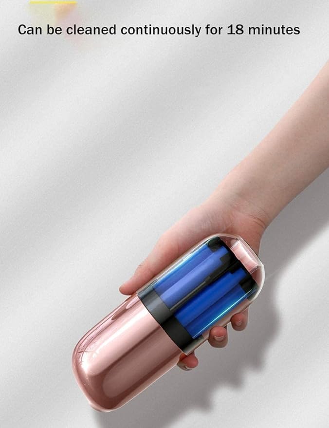 Car Vacuum Cleaner, 45W Car Vacuum Cleaner 3800pa car Vacuum Cordless Small Mini Handheld Car Vacuum Cleaner for Car for Car Interior Detailing (Color : A)