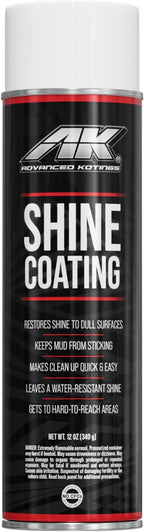 Advanced Kotings High Gloss Shine Coating Spray | Revives Dull Surfaces, UV Protectant, Vinyl, Rubber, Plastic, Easy Off-Road Clean-Up, ATV, UTV, Dirt Bikes Surfaces | Net Weight 12oz - Single Bottle