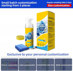 EUBUY Total Interior Cleaner for Car, 5 oz Car Interior Cleaning Kit with Wipe and Sponge for Automotive Seat, Upholstery, Carpet, Dashboards, Plastic, Leather, Glass