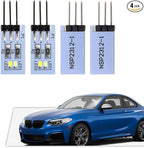NJSBYL 4PCS LED Door Handle Circuit Board for B-MW 3 4 5 Series X1 M4 Gran Turismo Touring Sedan Convertible Coupe F10 F30 F31 F32 F33 F34 F36 F48 F82 F83 Blue-White Ambient Lighting