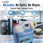 Nanoskin WET LOOK All Season Dressing 5 Gallons -Exterior Rubber & Plastic Solvent Based Dressing for Car Detailing | Produces a Deep, Rich, Long lasting shine | Safe For Cars Trucks, Motorcycles, RV