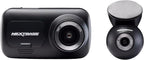 Nextbase 320XR 1080p Dash Cam with Parking Mode & Rear Window Cam - Night Vision Dash Cam Front and Rear, Automatic Loop Recording, File Protection, Reliable Motion Activated Car Camera