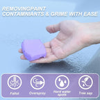 Purple Car Clay Bar 3 Pack 100g Premium Grade No Scratch Magic Clay Bars Auto Detailing Cleaner Kit with Washing and Adsorption Capacity for Car Wash Car Detailing Clean, SUV, RV