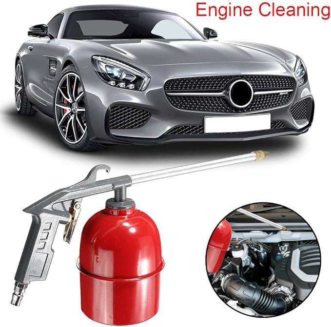 Carwash Sprayer | Car Wash Solvent Tool with Bottle,Air Sprayer Accessories Heavy Duty Auto Car Oil Engine Cleaning Accessories for Motor CareCar Cleaning Tools