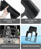 CDEFG for 2025 2026 Toyota Grand Highlander Center Console Gear Shift Cover Panel Trim for Toyota Grand Highlander 2024 2025 2026 Accessories Center Control Gearshift Panel (Not for Hybrid)