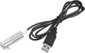 ACROPIX 10mm 0.39" 2W LED Aluminum Light Source Illuminator Decoration USB LED Light for Car DIY White - Pack of 1