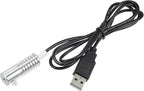 ACROPIX 10mm 0.39" 2W LED Aluminum Light Source Illuminator Decoration USB LED Light for Car DIY White - Pack of 1