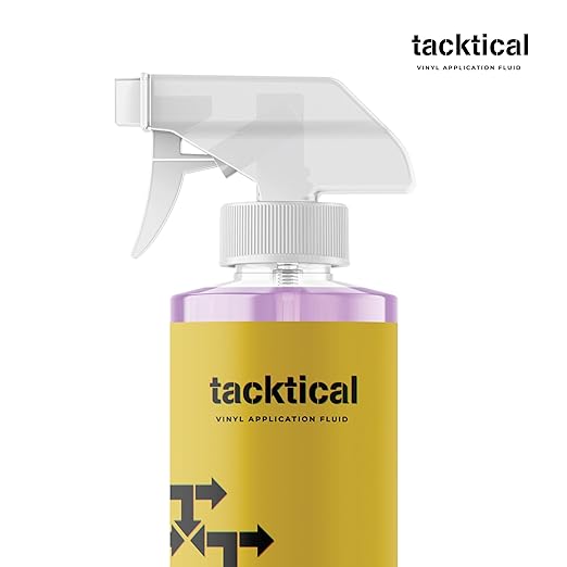 VViViD Tacktical 2 in 1 Application Fluid for Vinyl Wraps, Decals, Stickers, and Window Tint with Spray Head - 16oz (473ml)