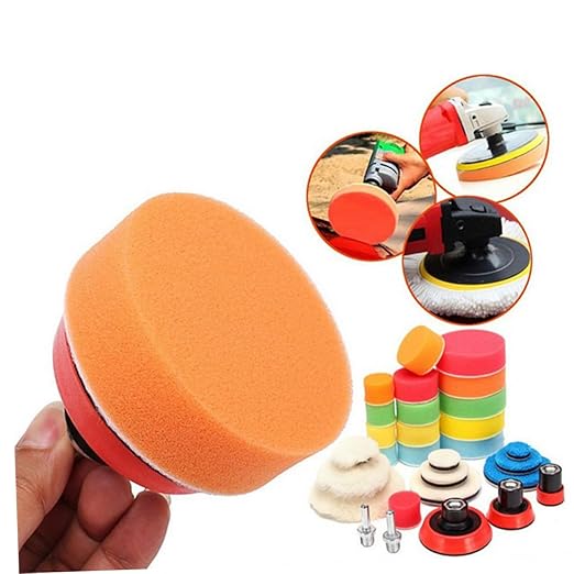 Buffing Pad Car Detailing Soft Polishing Sponge Wheel Kit for Waxing and Finishing and Practical Car Cleaning Tool