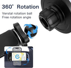 Car Phone Mount Cellphone Holders for Cars with Metal Hook Clip, Air Vent Cell Phone Stand Car Mount, Universal Automobile Cradle Fit for iPhone Android and Smartphones