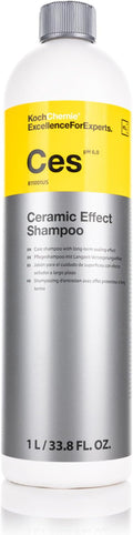 KOCHCHEMIE - Ceramic Effect Shampoo (Ces) - High-Gloss Car Wash & Sealant – Hydrophobic Protection for Coated Surfaces – Berry Almond Scent - 1 Liter