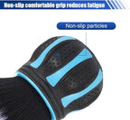 Car Detailing Brush, Ultra Soft Bristles XL Synthetic Brush Car Beauty Tools with Storage Rack, Auto Interior Cleaning Tool for Dashboard, Vents, Covers Large Area Inside and Outside Vehicles (Blue)