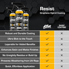 Ethos RESIST Graphene Spray Coating for Cars – Graphene Ceramic Coating Spray, Extreme Hydrophobic Protection, Gloss Enhancement, Ceramic Coating for Cars – 16oz