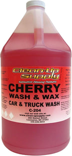 Professional Cherry Soap Wash & Wax High Foam Car Wash Shampoo, pH Balanced, Spot Free Easy Rinse