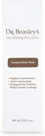 Dr. Beasley's Ceramic Body Wash- 12 oz. Super Concentrated Formula, No Agitation, Great for Ceramic Coated Vehicles