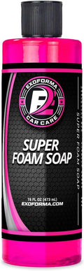 ExoForma Super Foam Soap - High Suds Car Wash, pH Neutral Formulation works great With Foam Cannons, Leaves Behind A Streak Free, No Spot Finish