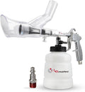 LE LEMATEC Car Wash Equipment: High Pressure Foam Cleaning Gun, Extractor Vacuum Set, Stainless Nozzle for Automotive Detailing, Carpet, Upholstery, Surface Cleaning (LE-WT-0100SB)