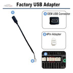 16Pin ISO Aftermarket Radio Harness Adapter Compatible with Chrysler 2015-2018 Dodge 2014-2019 Jeep 2018-2019, 16Pin Android Car Stereo Wiring Harness with SWC Reverse for Ram Cherokee
