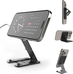 Kenu Stance+ 10-in-1 MagSafe Super Gadget, Magnetic Tripod Stand, Car Vent+Dash+CD Mount, Finger Holder, Airplane Mount, Selfie Stick, More