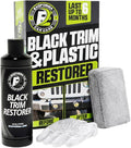 ExoForma Black Trim Restorer - Lasts 6+ Months, Dye Infused Waterproof Plastic Restorer for Cars - Perfect for Faded Bumpers, Trim & Vinyl on Jeeps, Truck Beds, Avalanches & ATVs | 4oz Kit