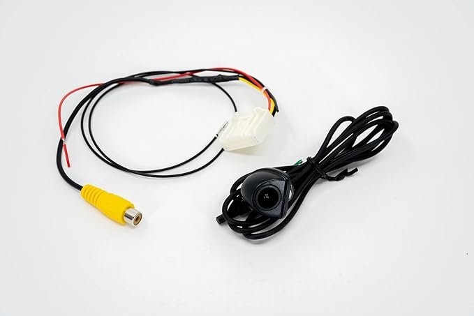 Backup Camera and Harness Kit for Toyota/Subaru/Scion - Fits All 2012-2015 Models - Connects to Existing Factory Display - No Activation Required - No Factory Wire Cutting or Splicing