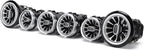 C238 Vent Led Kit,W213 Air Vent Ambient Light,6pcs 64 Color Front LED Turbine Air Vent Ambient Light Kit Replacement for Benz EClass W213 C238 20172021