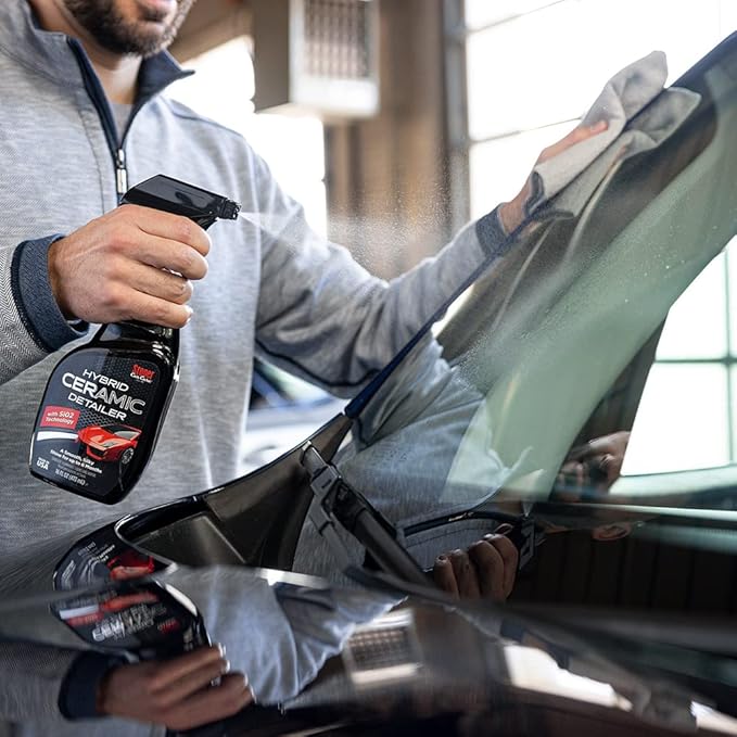 Stoner Car Care 92303 Hybrid Ceramic Detailer – SiO₂ Technology for a Smooth Silky Shine, Enhances and Protects Exterior Paint up to 6 Months, Hydrophobic Gloss Finish – 16 fl oz