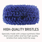 Hi-Tech 14” Car Wash Brush Head – Soft Bristles for Cars, Trucks, RVs, Boats, Campers – Multi-Level Design – Fits Threaded Handles – Flow-Thru Capable