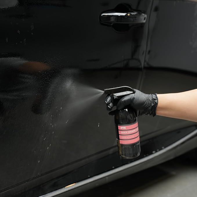 SPTA Quick Ceramic Paint Sealant, 16oz 500ml Coating Maximum Gloss & Shine ceramic wax, car coating spray Extremely Hydrophobic Spray Coating for Cars, RVs, Motorcycles, Boats, and ATVs