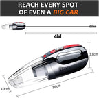 Wet Dry Vacuum Cleaner Car Vacuum Cleaner Power Handheld Vacuum Cleaner for Cars Portable Vacuums Cleaners for Car,Home, Travel - Car Accessories