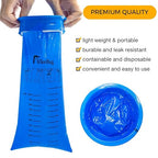 PukeBag 50 Pack Emesis Bag, Disposable Vomit Bags, Aircraft Barf Car Sickness Nausea Bags for Travel Motion Sickness