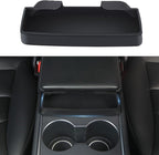 for Tesla Model Y 2024-2020 and Model 3 2023-2017 Accessories Center Console Organizer Tray Armrest Storage Box Silicone Sunglasses Coin Holder