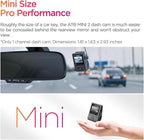 VIOFO Dash Cam A119 Mini 2, STARVIS 2 Sensor, 2K 60fps/HDR 30fps Voice Control Car Dash Camera with 5GHz Wi-Fi GPS, Night Vision 2.0, 24H Parking Mode, Supercapacitor (SD Card Not Included)