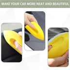 Ziciner 2PCS Nanometer Scratch-Free Car Interior Cleaning Brushes, Leather Car Seat Brusher with Easy Handle, for Vehicle Dashboand, Furniture Couch Boots Sofa, Leather Fabric