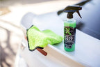 Liquid X Plush Waffle Weave Green Xtreme Microfiber Detailing Towel 16" x 16" Guaranteed Satisfaction (2 Pack)