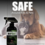 Chronic Wipeout Smoke Odor Eliminator Spray For Strong Odor - Highly Effective for Deodorizing Homes, Clothes, Cars, Office, Hands, & Hair from Smoke Smells - 1 16 oz Bottle Apple Fragrance