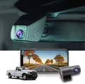 Fitcamx Front 4K +Rear 1080P Dash Cam Adapts for Ford F150 2013-2020, with Screw Behind Your Cover (HD2-6275), OEM Style, Dual HD Video, WiFi & APP, Loop Recording, G-Sensor, Easy to Set, 128GB Card