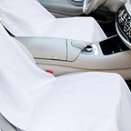 Hahafelt 2 Pack Car Seat Towel Covers with Storage Bag, 63 x 32 Inch Universal Non Slip Waterproof Sweat Protector for Car Truck, Gym Swimming Running, Machine Washable (Trust in God)