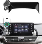 PZK Car Phone Mount for Honda Accord 2018-2022 Sport SE/EX/EX-L/Touring/LX Accessories 10th Gen Accord for 8-inch Screen Magnetic 15W Fast Wireless Charger Phone Holder 360° Rotation with Stroage Box
