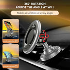 Compatible for MagSafe Car Mount for iPhone,2026 New Upgrade Dashboard 360° Rotation Magnetic Car Mount,Universal Cell Phone Holder for MagSafe iPhone 15/14/13/12 and Above Series (Silver)