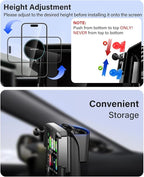 SKYLOTEC Phone Holder for Toyota C-HR CHR 2019-2022 Accessories 8-Inch Screen Fixed Clip, Car Magnetic Phone Mount Compatible with MagSafe, Magnets Fast Wireless Charger CH R Cell Phone Holder
