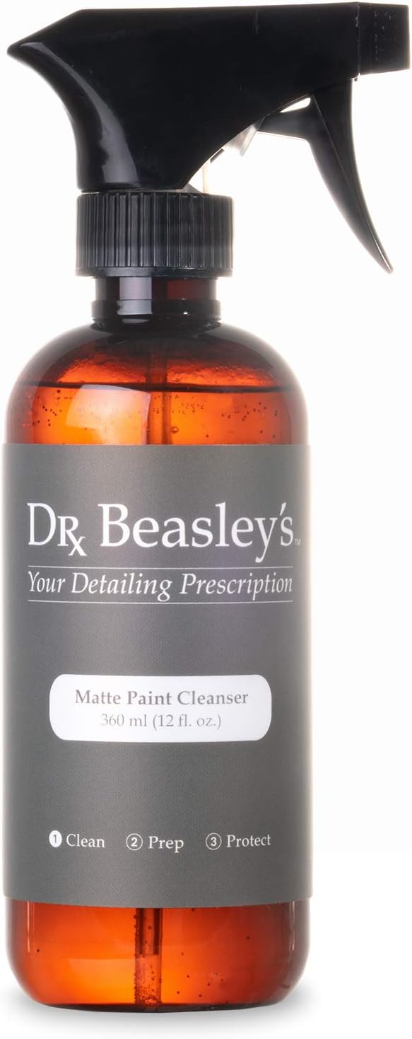 Dr. Beasley's - MP20D12 Matte Paint Cleanser -12 oz., Easily Removes Grease and Heavy Soil, Safe On All Matte Surfaces, Readily Biodegradable