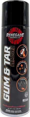 Renegade Products Concentrated Gum and Tar Remover, Good for Asphalt (Works with Foam Cannons, Foam Guns or Bucket Washes) Safe for Car Wash, Truck Wash, Motorcycles, RVs & More, 16 fl. Oz