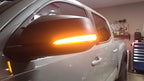 iJDMTOY Clear Lens Dynamic Sequential Blink/Flow Full LED Side Mirror Turn Signal Light Assembly Kit Compatible with Toyota 2016-2023 Tacoma, 2019-2025 RAV4, 2020-up Highlander, etc