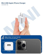 iPhone Charger,[Apple MFi Certified] i Phone Charger 2Pack 3FT Lightning Cable i Phone Charging Cord USB Wall Chargers Travel Plug Adapter for iPhone 14 Pro Max/14 Plus/14/13 Mini/12/11/XS/XR/X/8/7/SE