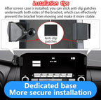 Car Phone Holder for Mitsubishi Outlander ES Black Edition 2022 2023 2024 Screen Stand (Only Applicable to 8 inch) Auto Interior Accessories Best Cell Phones Mount Cellphone Mobile Cradle