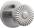 Stainless Steel Privacy Door Knob, Bedroom Bathroom Door Handle Interior Brushed Silver DoorKnob, Stainless Steel Knob, 1 Pack