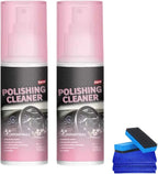 Interior Car Cleaner & Polishing Cleaner Car Interior,2026 Upgrade All Purpose Car Interior Detailer Spray for Dashboards, Seats, Leather, Plastic (2pcs)