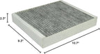 ECOGARD XC36154C Cabin Air Filter with Activated Carbon Odor Eliminator Fits Chevrolet Cruze 2011-2015, Trax 2013-2022, Malibu 2013-2015, Sonic 2012-2020, Spark 2013-2022, Buick Encore 2013-2022